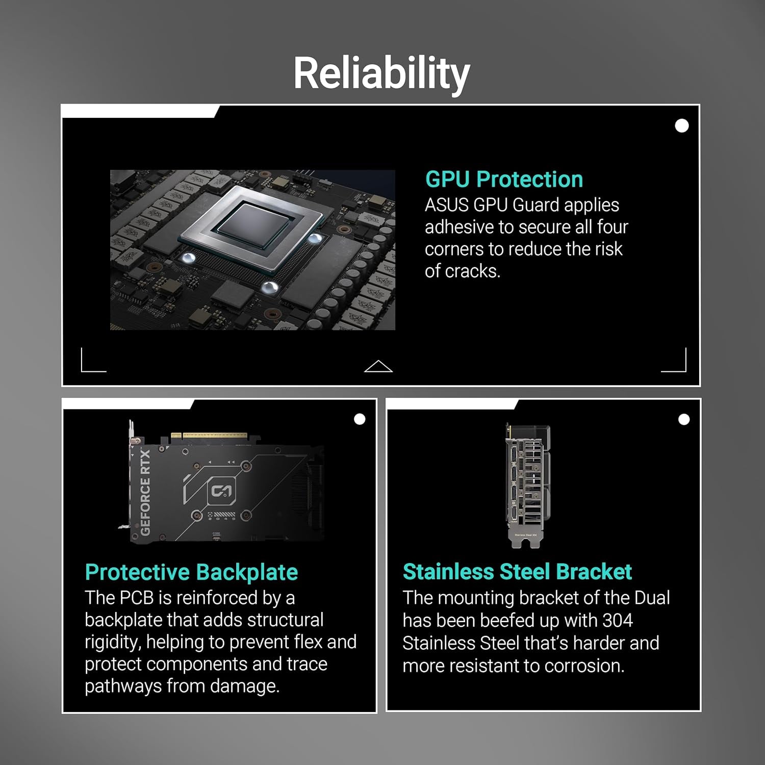 Dual Geforce RTX™ 5060 Ti 8GB GDDR7 OC Edition (Pcie 5.0, 8GB GDDR7, DLSS 4, HDMI 2.1B, Displayport 2.1B, 2.5-Slot Design, Axial-Tech Fan Design, 0Db Technology, and More)