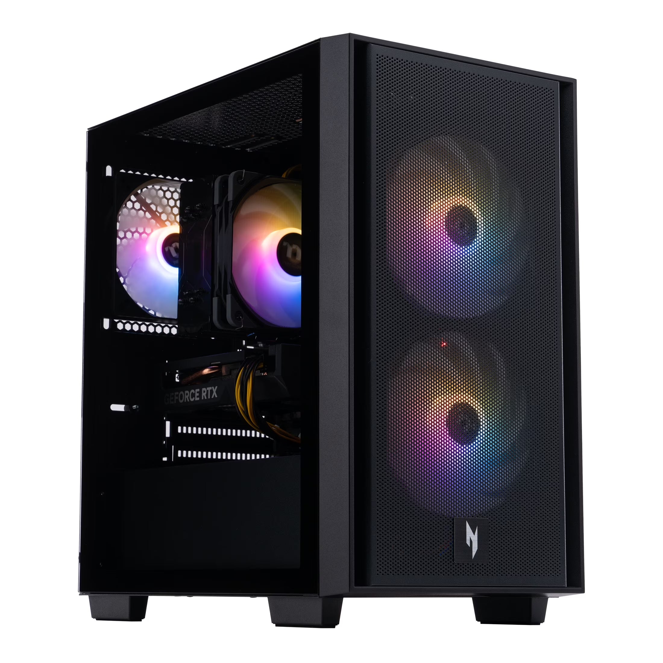 Nitro 60 N60-640-UR25 Gaming Desktop, Intel Core I7-14700F, NVIDIA Geforce RTX 5070 Ti with 16GB GDDR7 Vram, 32GB RAM, 2TB Pcie 4.0 Nvme SSD, Black