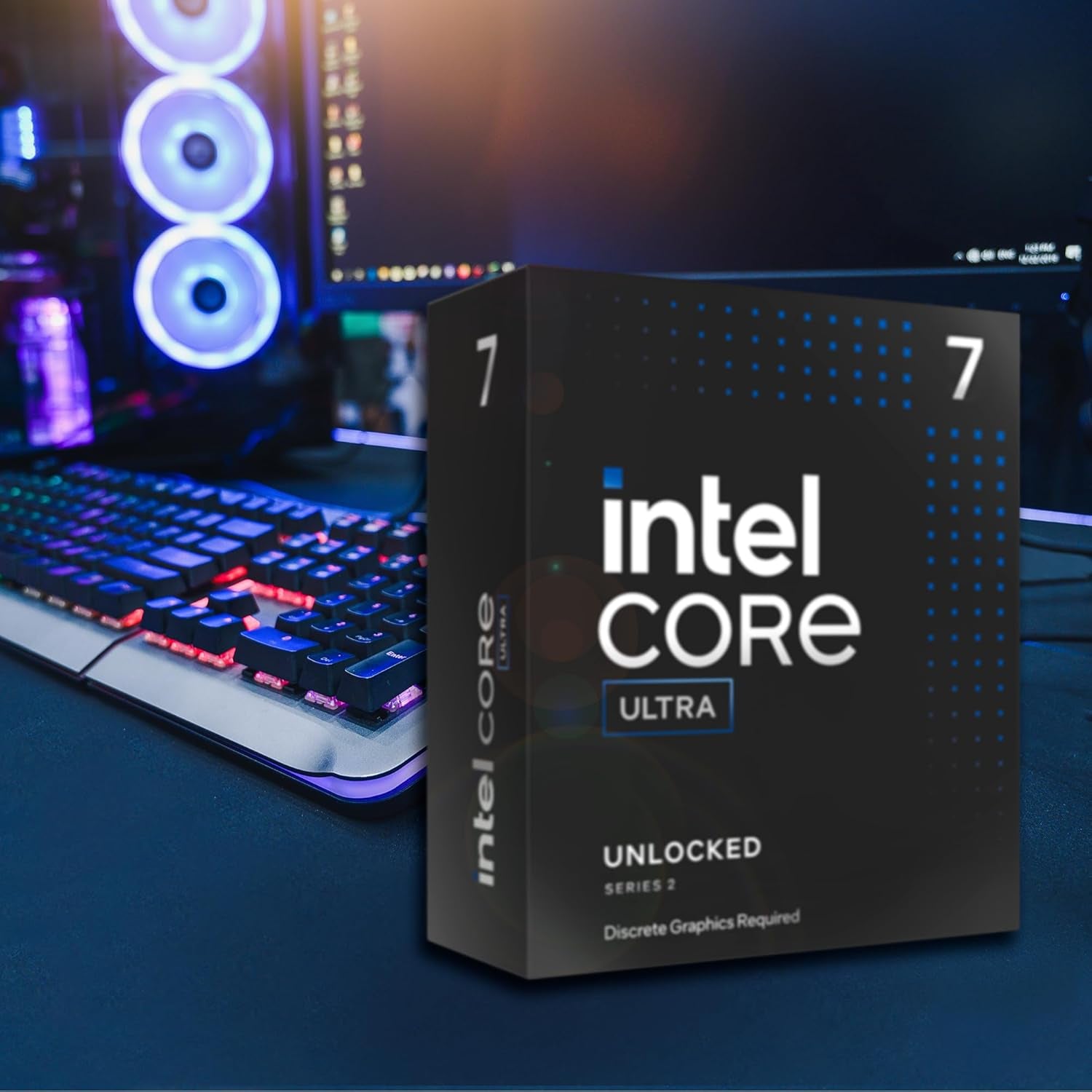 Core Ultra 7 Desktop Processor 265KF - 20 Cores (8 P-Cores + 12 E-Cores) up to 5.5 Ghz