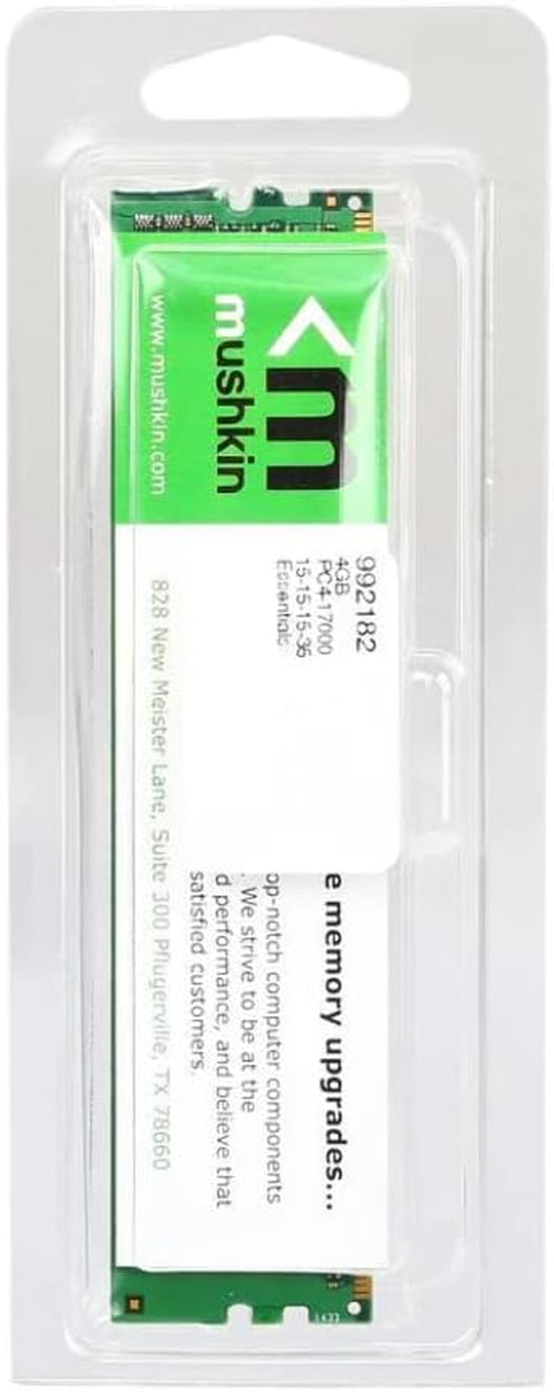 Essentials – DDR4 Desktop DRAM – UDIMM Memory Kit – 288-Pin 1.2V PC RAM – Dual-Channel – Low-Voltage – (MES4U) (16GB (2X8Gb), 2666 (PC4-21300))