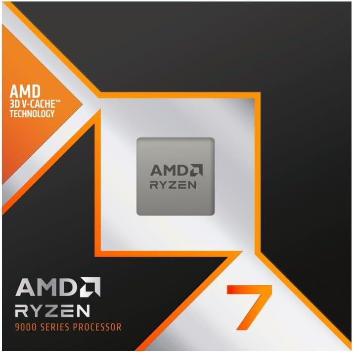 RYZEN 7 9800X3D 8-Core, 16-Thread Desktop Processor
