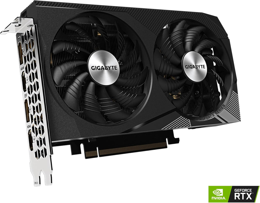 Geforce RTX 3060 Gaming OC 8G (Rev. 2.0) Graphics Card, 2X WINDFORCE Fans, 8GB 128-Bit GDDR6,  Video Card