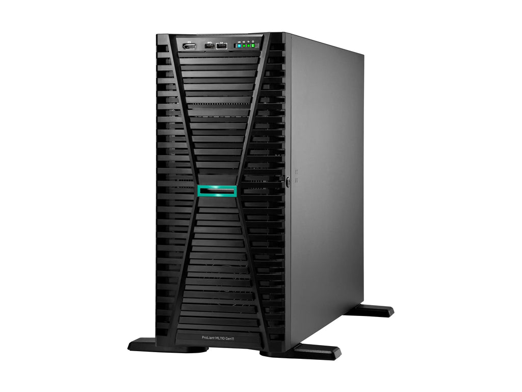 SMART CHOICE Proliant ML110 G11 4.5U Tower Server, 1 X Intel Xeon Silver 4514Y 2 Ghz, 64 GB RAM, 1.92 TB SSD, (2 X 960GB) SSD Configuration, Serial ATA, Serial Attached SCSI (SAS) Controller