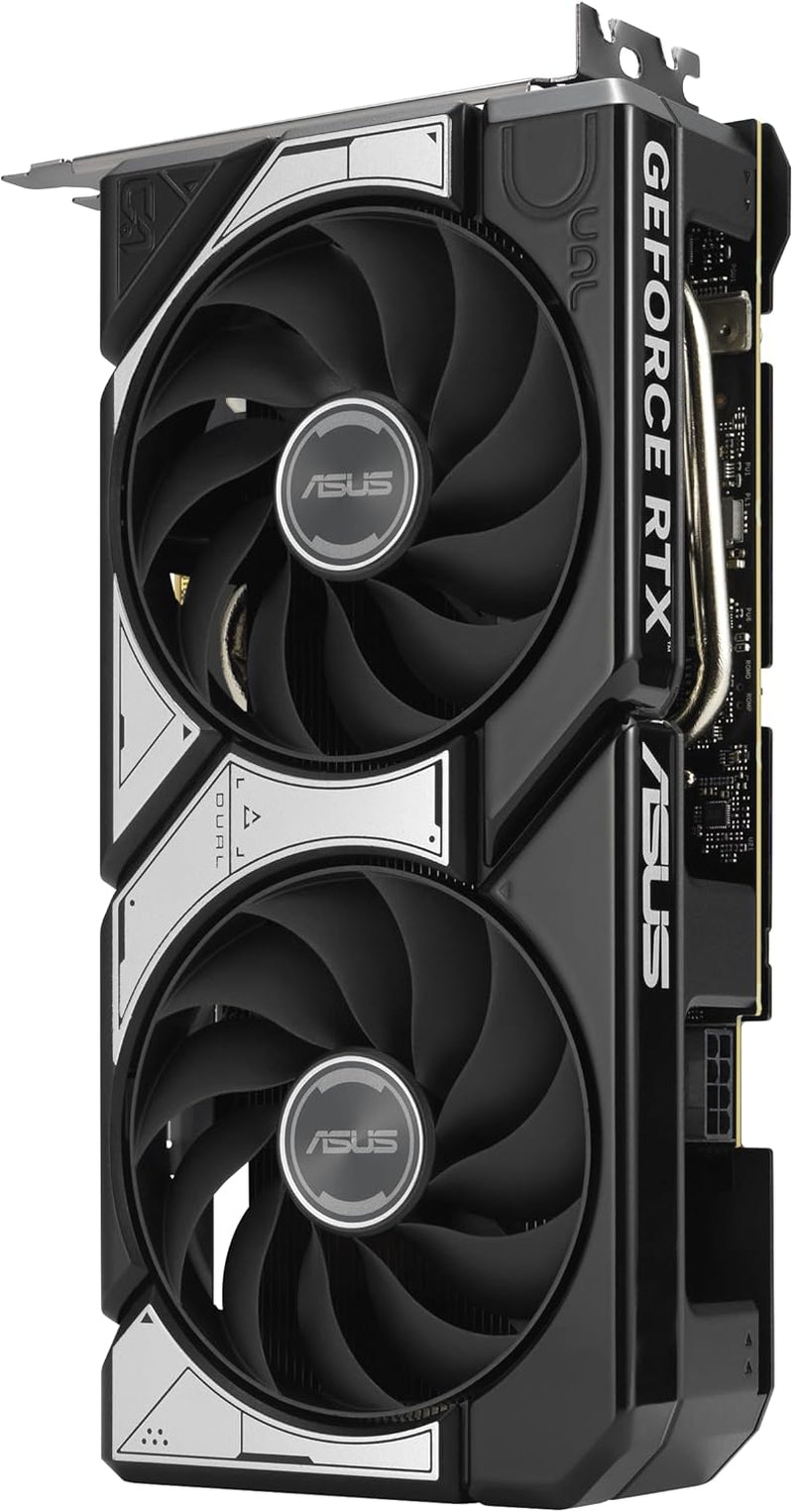 Dual Geforce RTX™ 5060 Ti 8GB GDDR7 OC Edition (Pcie 5.0, 8GB GDDR7, DLSS 4, HDMI 2.1B, Displayport 2.1B, 2.5-Slot Design, Axial-Tech Fan Design, 0Db Technology, and More)