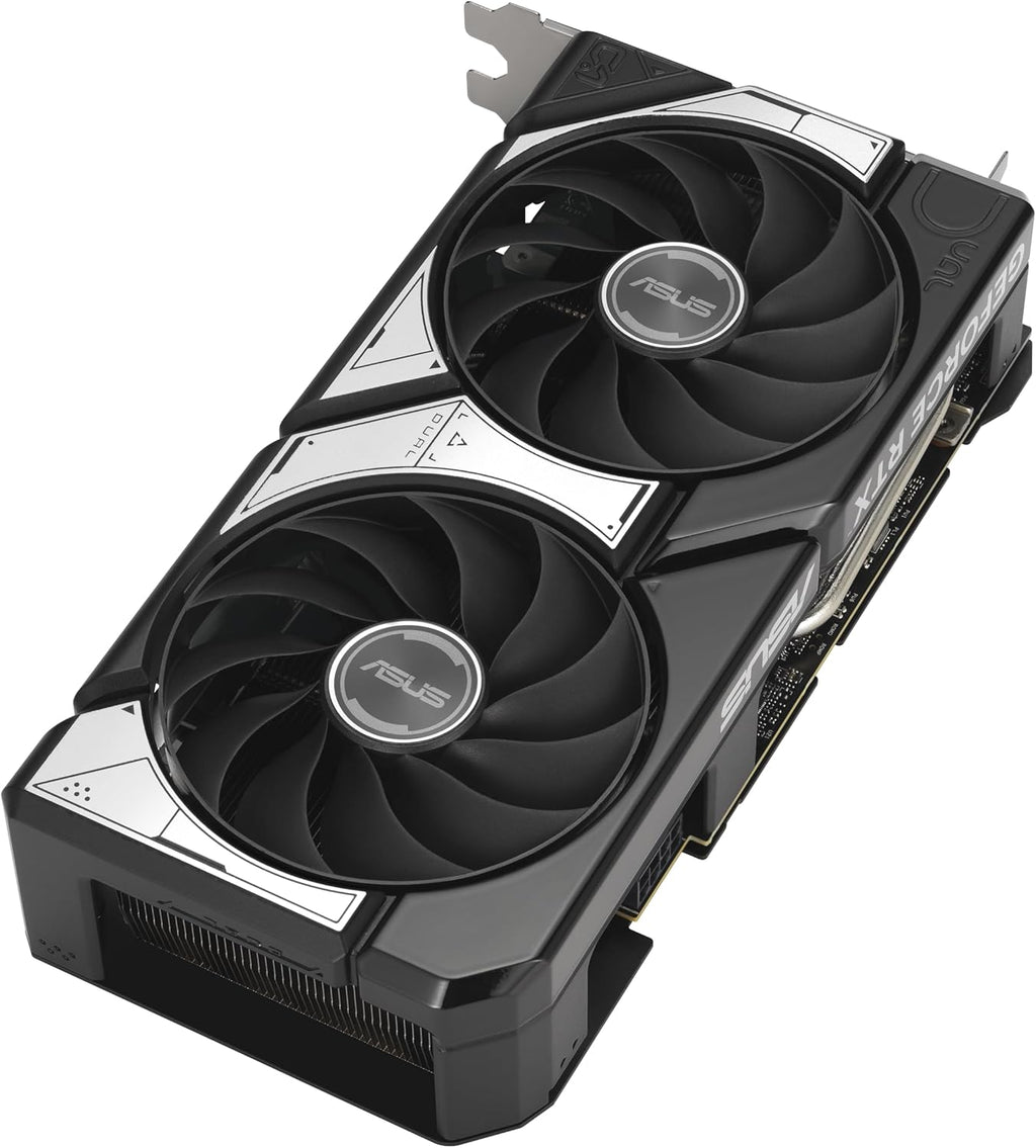 Dual Geforce RTX™ 5060 Ti 8GB GDDR7 OC Edition (Pcie 5.0, 8GB GDDR7, DLSS 4, HDMI 2.1B, Displayport 2.1B, 2.5-Slot Design, Axial-Tech Fan Design, 0Db Technology, and More)