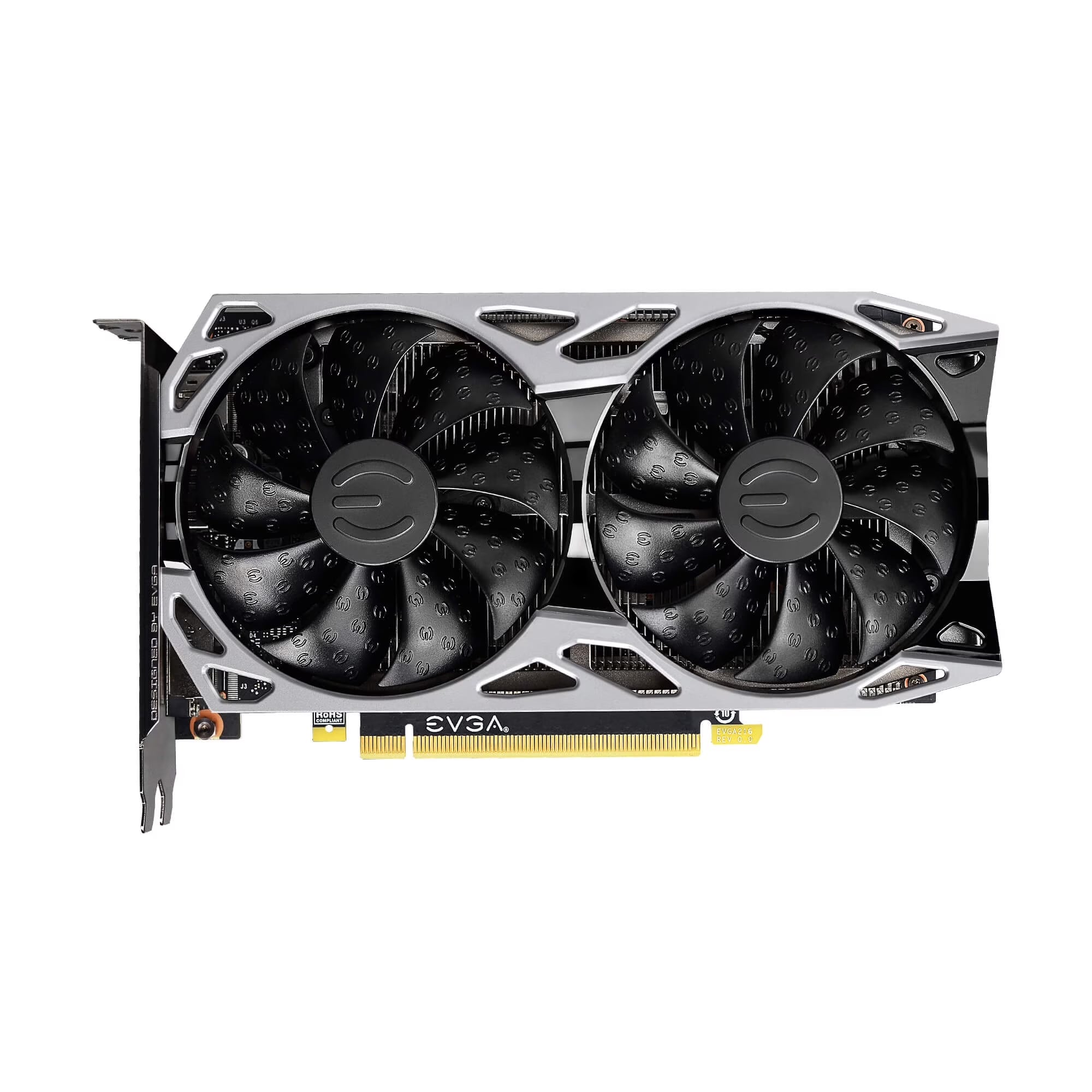 6GB Geforce RTX 2060 KO Ultra Gaming Dual Fans Graphics Card, Black