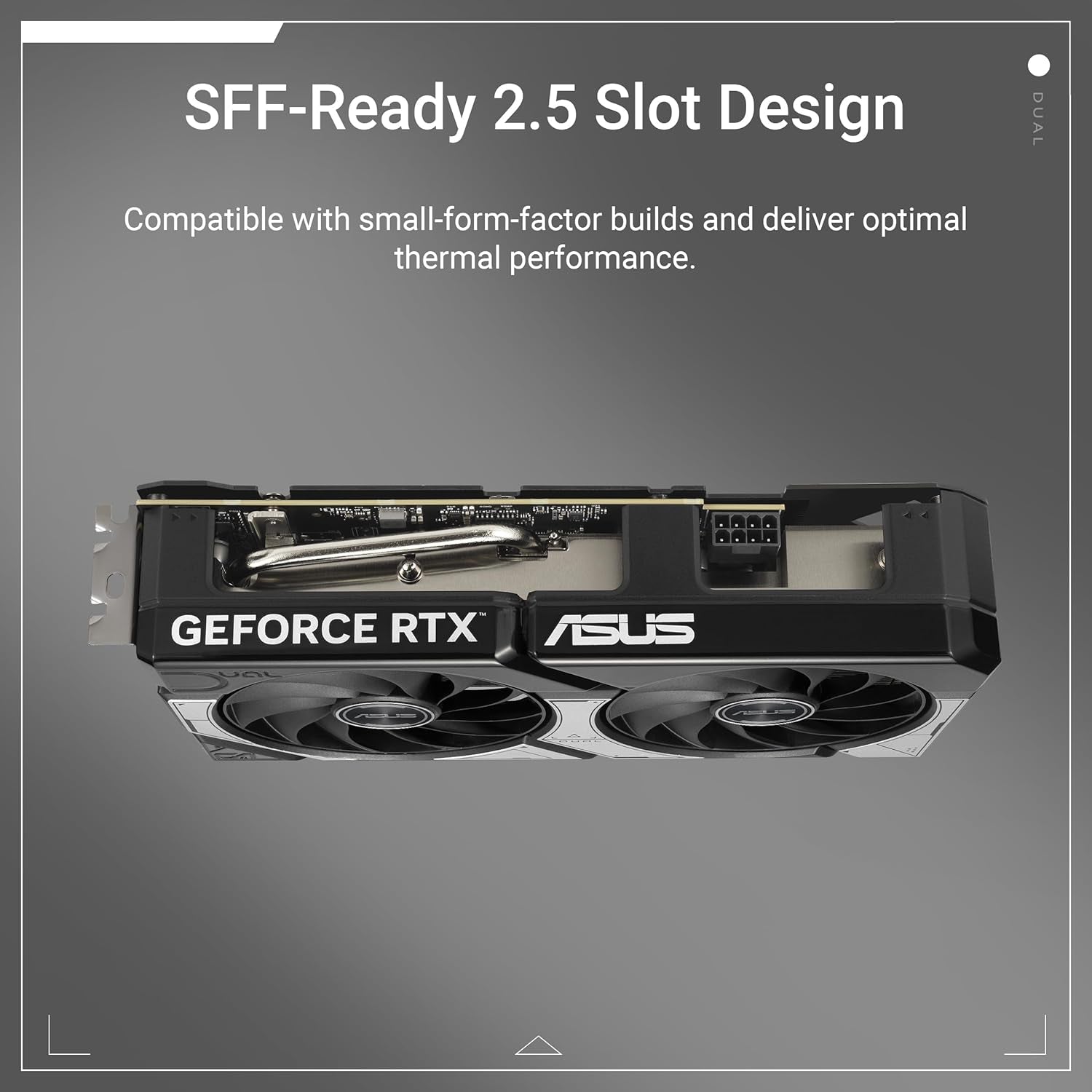 Dual Geforce RTX™ 5060 Ti 8GB GDDR7 OC Edition (Pcie 5.0, 8GB GDDR7, DLSS 4, HDMI 2.1B, Displayport 2.1B, 2.5-Slot Design, Axial-Tech Fan Design, 0Db Technology, and More)