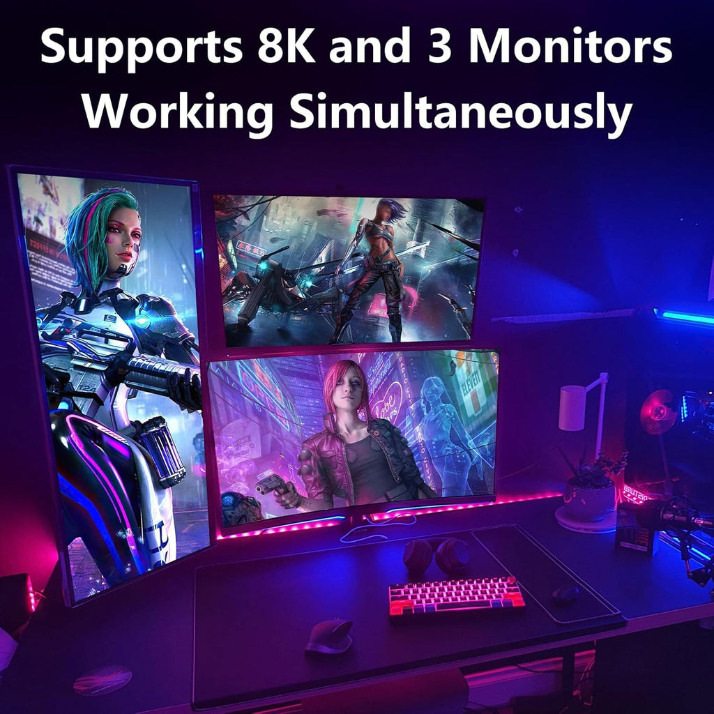 Radeon RX 580 8GB Graphics Card, 256Bit 2048SP GDDR5 AMD Video Card for Pc Gaming, DP HDMI Dvi-Output, PCI Express 3.0 with Dual Fan for Office and Gaming