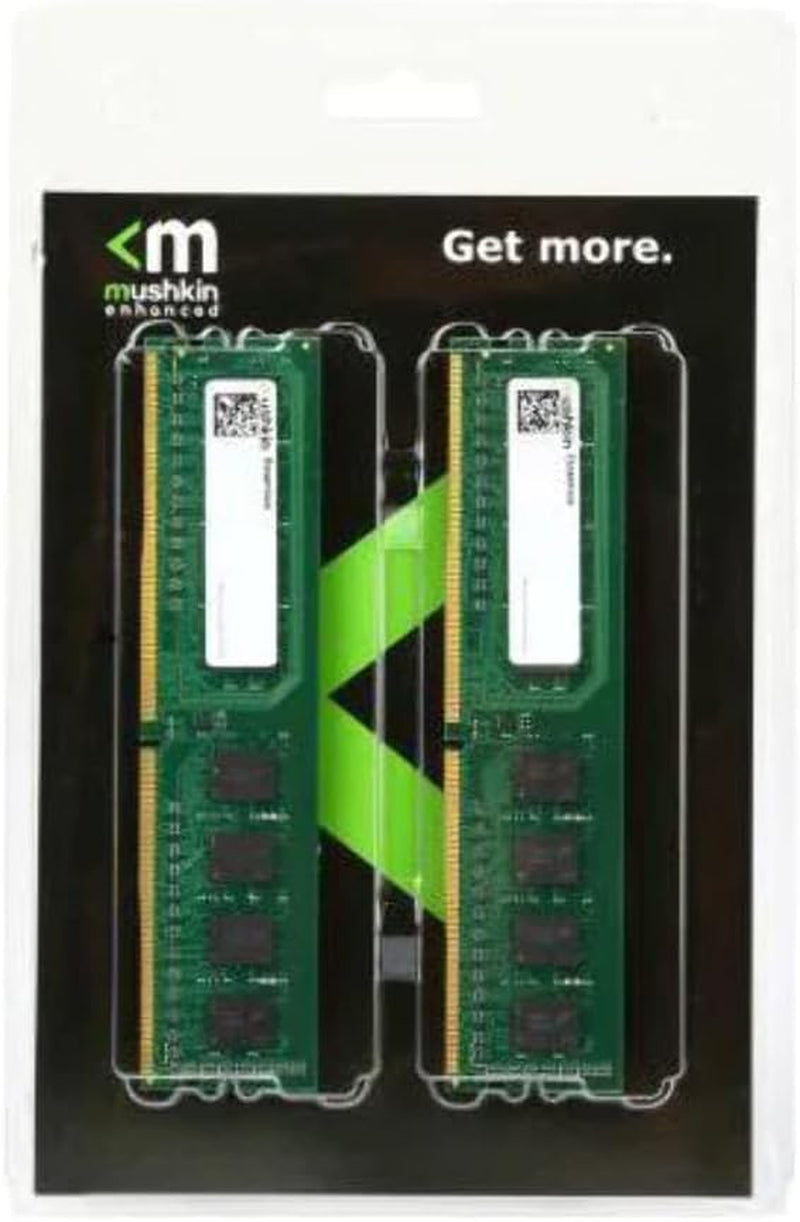 Essentials – DDR4 Desktop DRAM – UDIMM Memory Kit – 288-Pin 1.2V PC RAM – Dual-Channel – Low-Voltage – (MES4U) (16GB (2X8Gb), 2666 (PC4-21300))