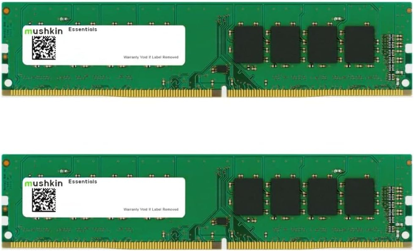 Essentials – DDR4 Desktop DRAM – UDIMM Memory Kit – 288-Pin 1.2V PC RAM – Dual-Channel – Low-Voltage – (MES4U) (16GB (2X8Gb), 2666 (PC4-21300))