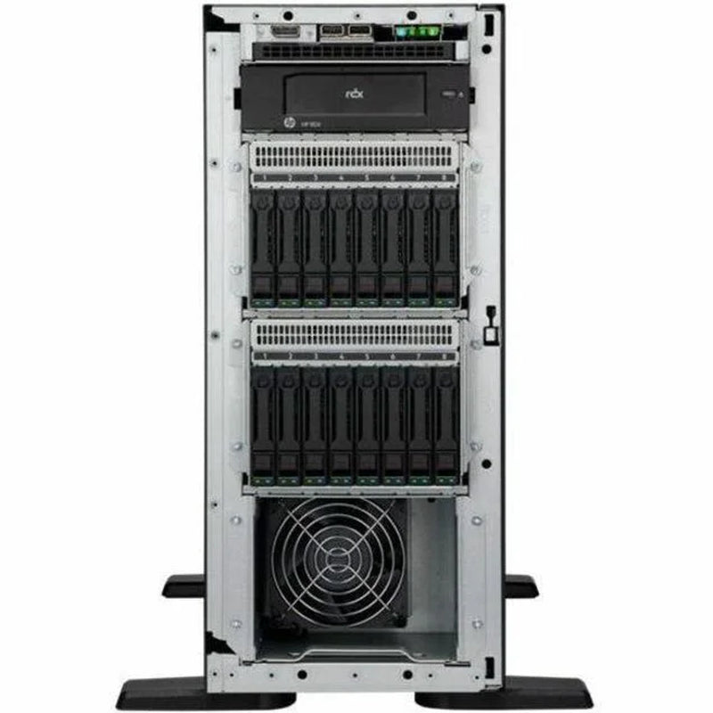 HP Proliant ML110 G11 4.5U Tower Server, 1 X Intel Xeon Silver 4410Y 2 Ghz, 32 GB RAM, 960 GB SSD, (2 X 480GB) SSD Configuration, Serial ATA, Serial Attached SCSI (SAS) Controller