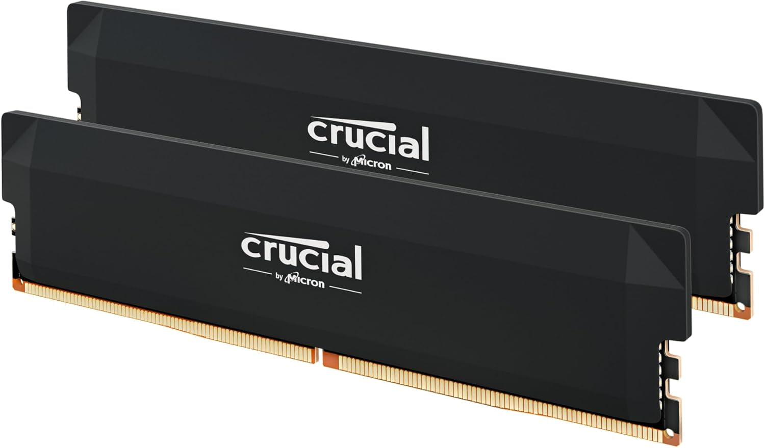 Crucial Pro 32GB (2X16Gb) DDR5 6000Mhz CL36 Desktop Gaming RAM XMP EXPO Black