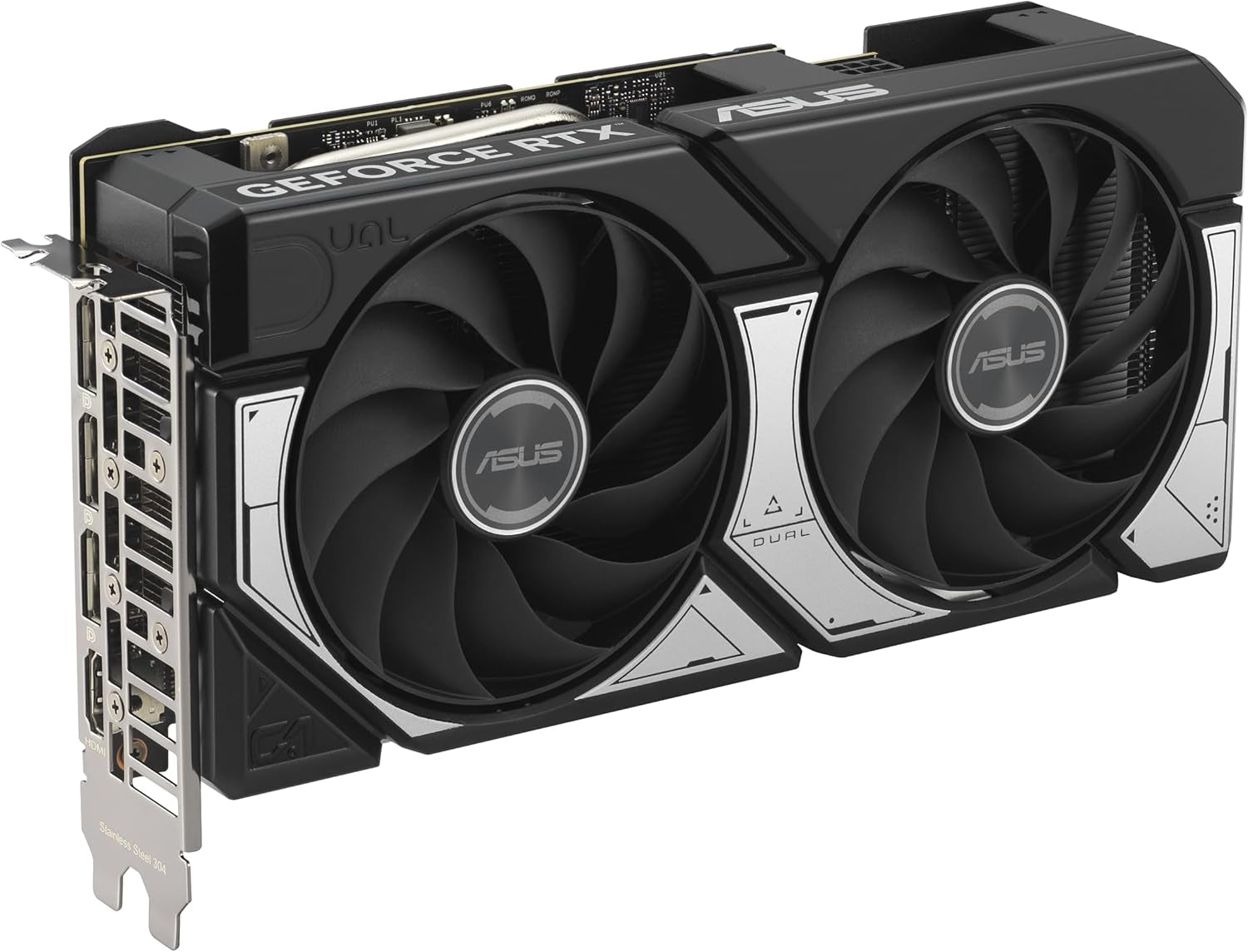 Dual Geforce RTX™ 5060 Ti 8GB GDDR7 OC Edition (Pcie 5.0, 8GB GDDR7, DLSS 4, HDMI 2.1B, Displayport 2.1B, 2.5-Slot Design, Axial-Tech Fan Design, 0Db Technology, and More)